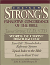 Strongs Concordance: cover